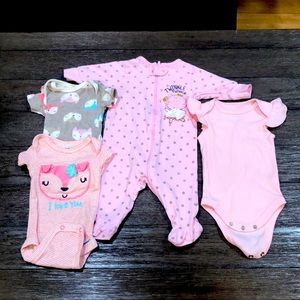 Baby Girl Newborn bundle Sz. Newborn